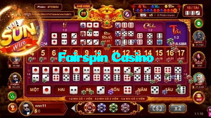 Fairspin Casino casino presented on mobile device in Pakistan with slots and live games